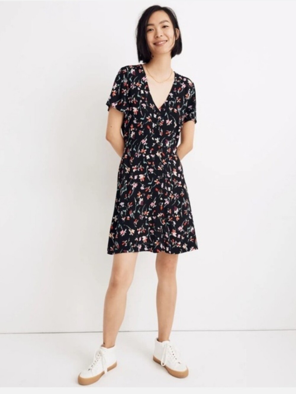 Madewell Floral Dress